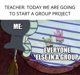 But if the teacher formed the groups, everyone ended up like me #1 – Image