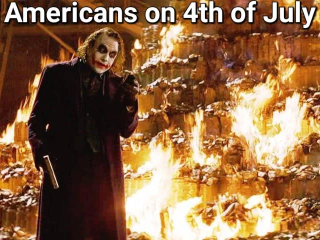Blowing up money day – Image