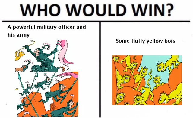 Who Would Win (Solla Sollew Edition) – Image