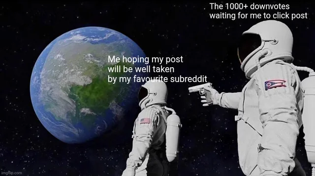 Oh my sweet summer child... This is frickin Reddit. – Image