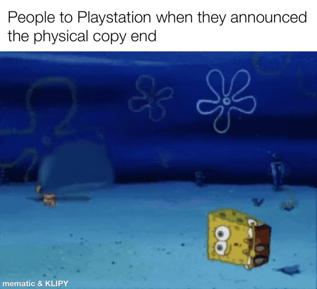 Physical Copies must survive PLAYSTATION #1 – Image