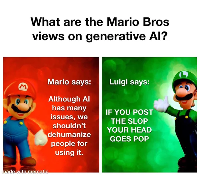 More proof that Luigi is the better brother – Image