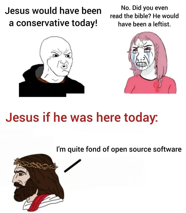 jesusLovesOpenSource – Image