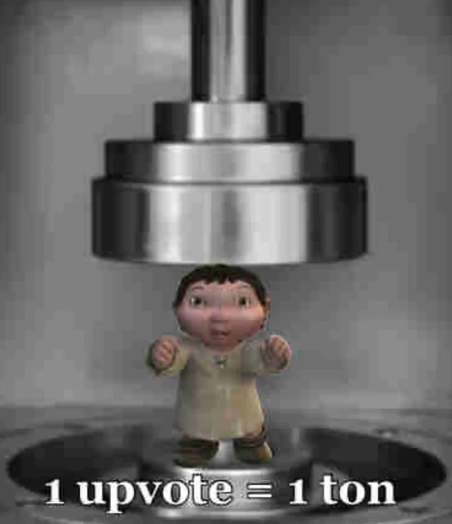 [Reddit Version] Hydraulic Press the Ice Age Baby – Image