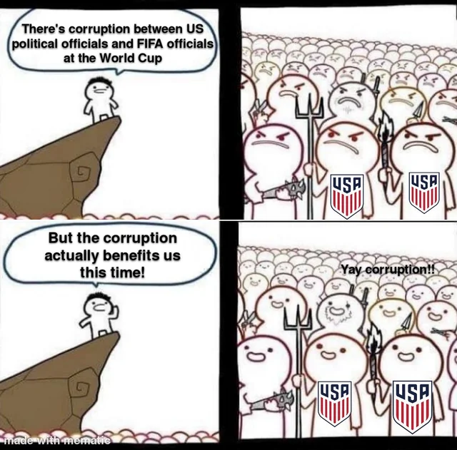 Corruption is awesome when it benefits you 🇺🇸 – Image