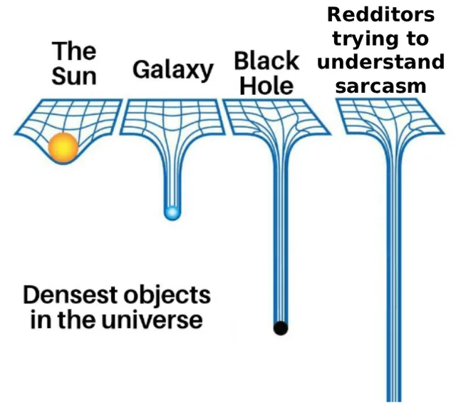 It’s impressive that /s is needed, since sarcasm would otherwise be completely undetectable for some – Image