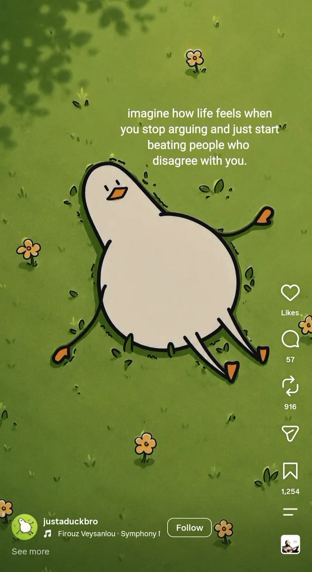 Just be a duck – Image