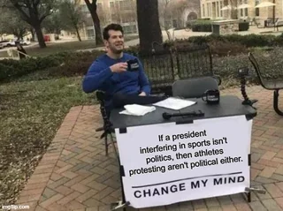 If Inference in Sport isn't politics... – Image