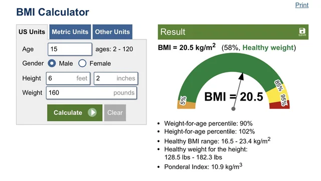 Apparently I'm 102nd percentile height – Image