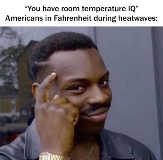 That heat wave is bringing new meaning to the supposed "insult" – Image