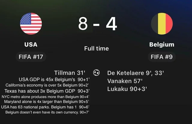 Fair play mate what a comeback – Image