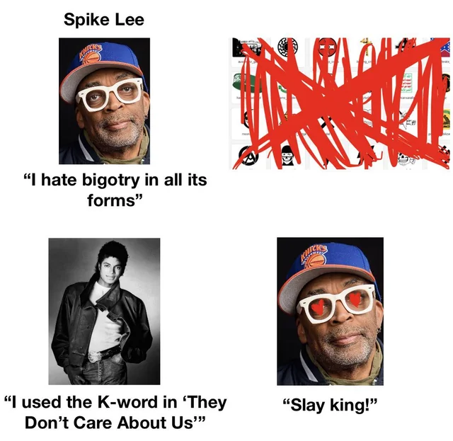I Probably Can’t Post this on r/spikelee or r/michaeljackson #1 – Image