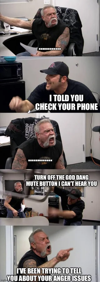 How many times have you realized you were muted? – Image