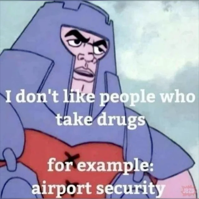 Airport security should stop asking drugs from us – Image