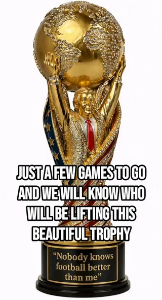 That trophy speaks volumes – Image