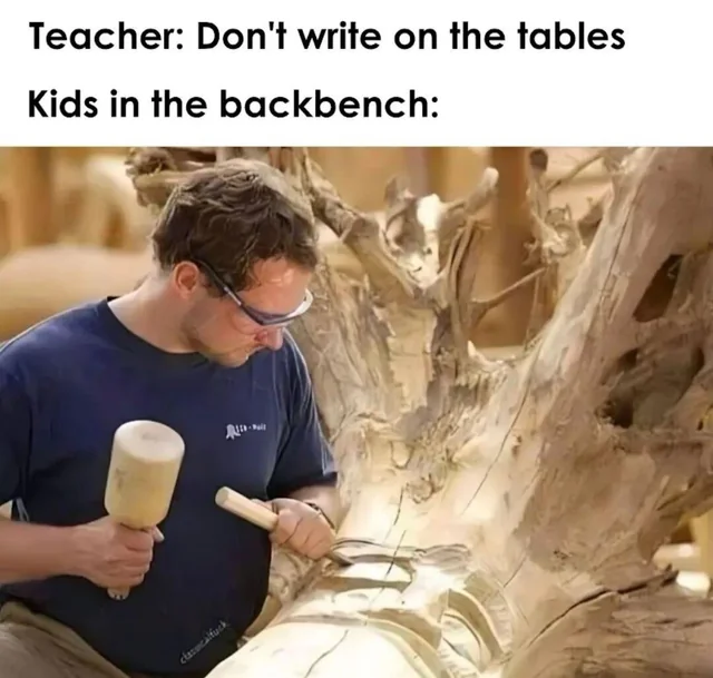 Backbenchers favourite passtime … – Image