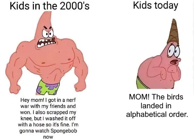 2000s kids vs kids today #1 – Image