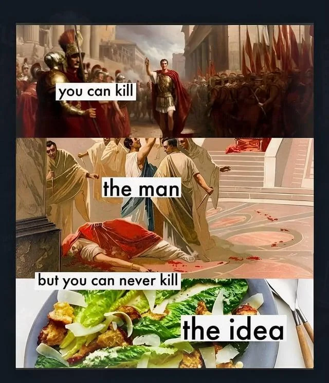 imagine conquering half the world just to end up on a plate #1 – Image