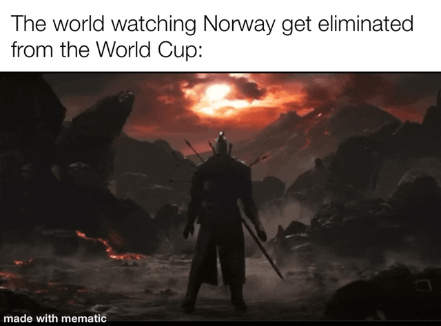 Norway is out of the World Cup… – Image