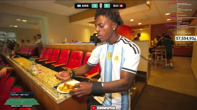 Speed is wearing Argentina shirt to use his jersey curse – Image