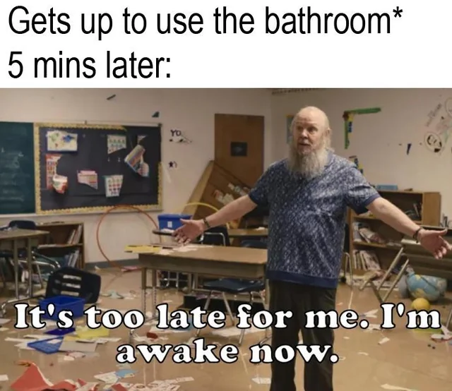 Or if you check your phone, never check your phone if you want to keep sleeping – Image