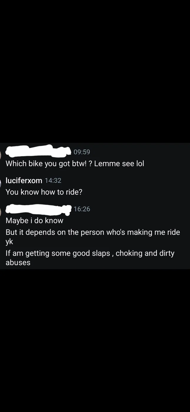 I was asking about riding a bike but ....... – Image