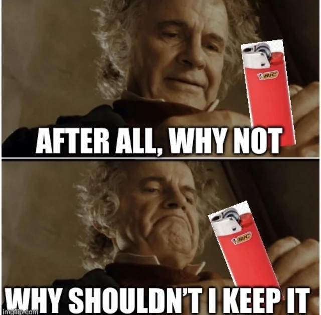 Every time you hand someone a lighter – Image