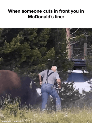 Don’t come between me and my burger – Image