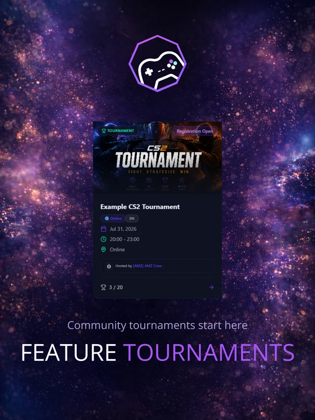 Tournaments schnell & einfach erstellen #1 – Image