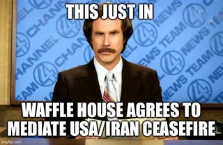 Waffle House to the rescue! – Image
