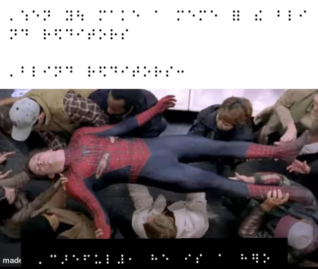 This one goes out to all the blind folks in here. #1 – Image