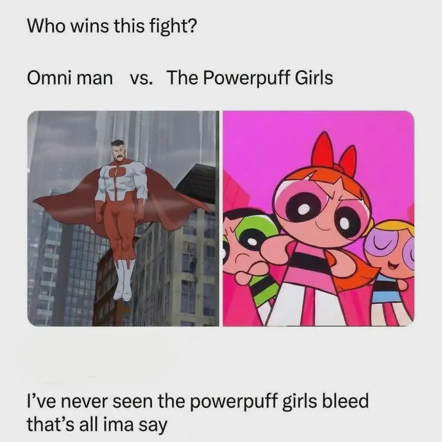 Omni-Man vs. toddler terror squad – Image