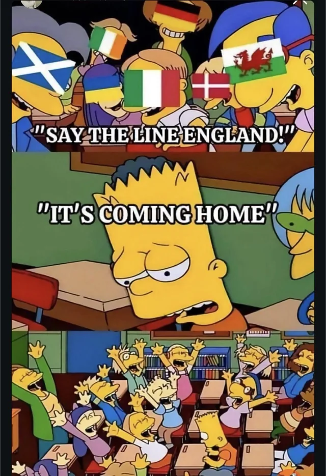 All bark no bite england! – Image