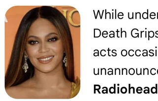Radiohead looking different today #1 – Image