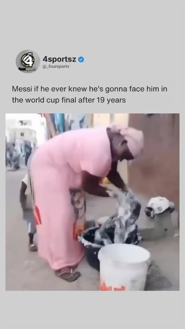 Messi if he knew he'd be facing Lamine at a WC final – Image