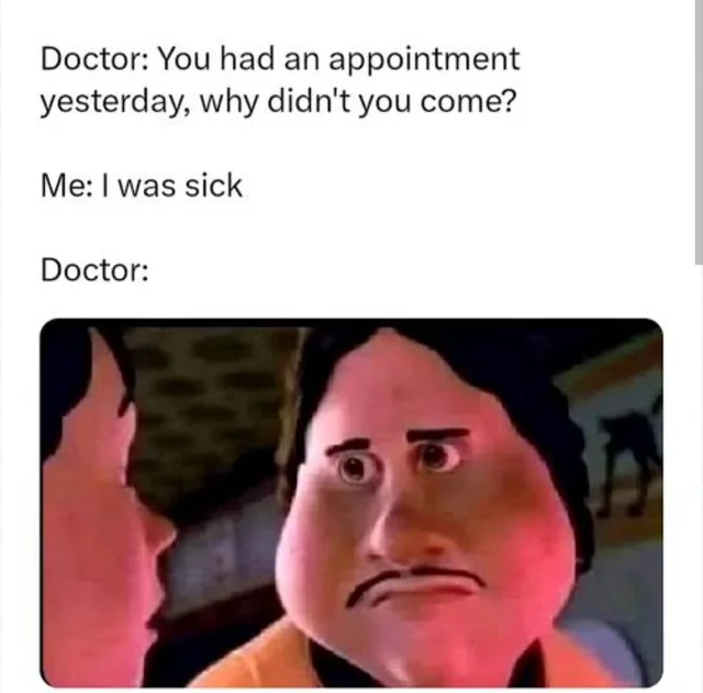 Memes on Doctor appointments – Image