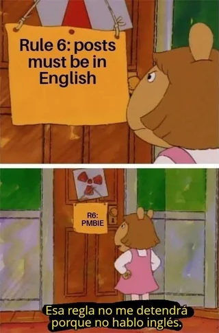 Noticed this rule being broken a lot in subs that have it, then I realized why and it made sense – Image