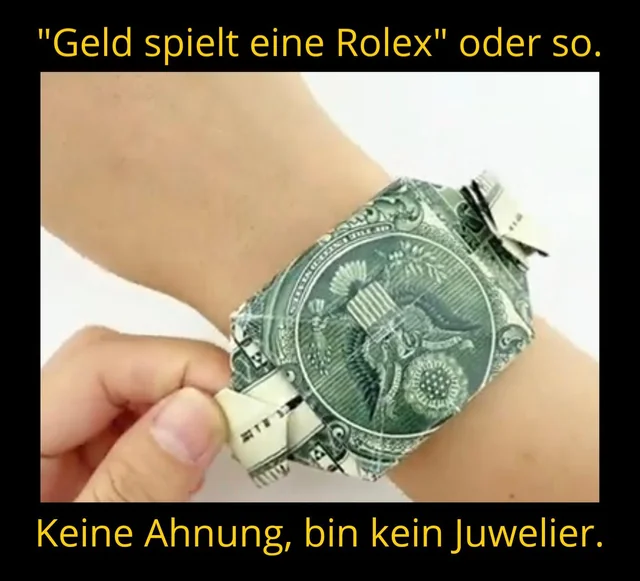 irgendwas mit Geld und Rolex – Image