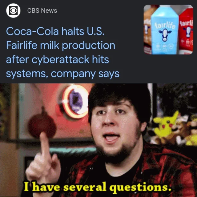 Did someone try to upload a virus to our milk? – Image