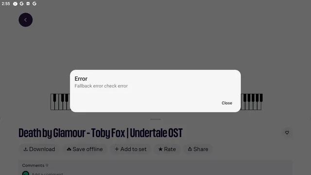 not sure what this error is supposed to mean... – Image