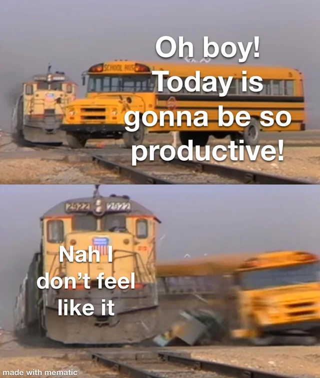 This is every Saturday for me #1 – Image