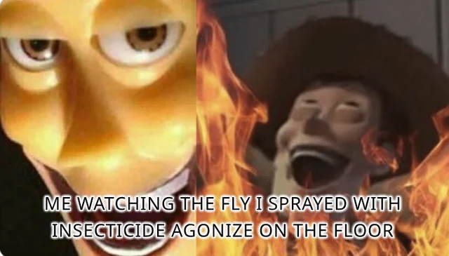 The desperate buzzing is music to my ears. – Image