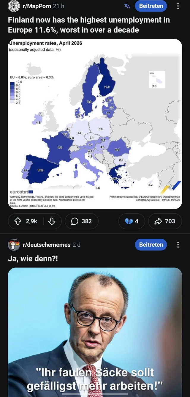 Unironisch mein Feed gerade – Image