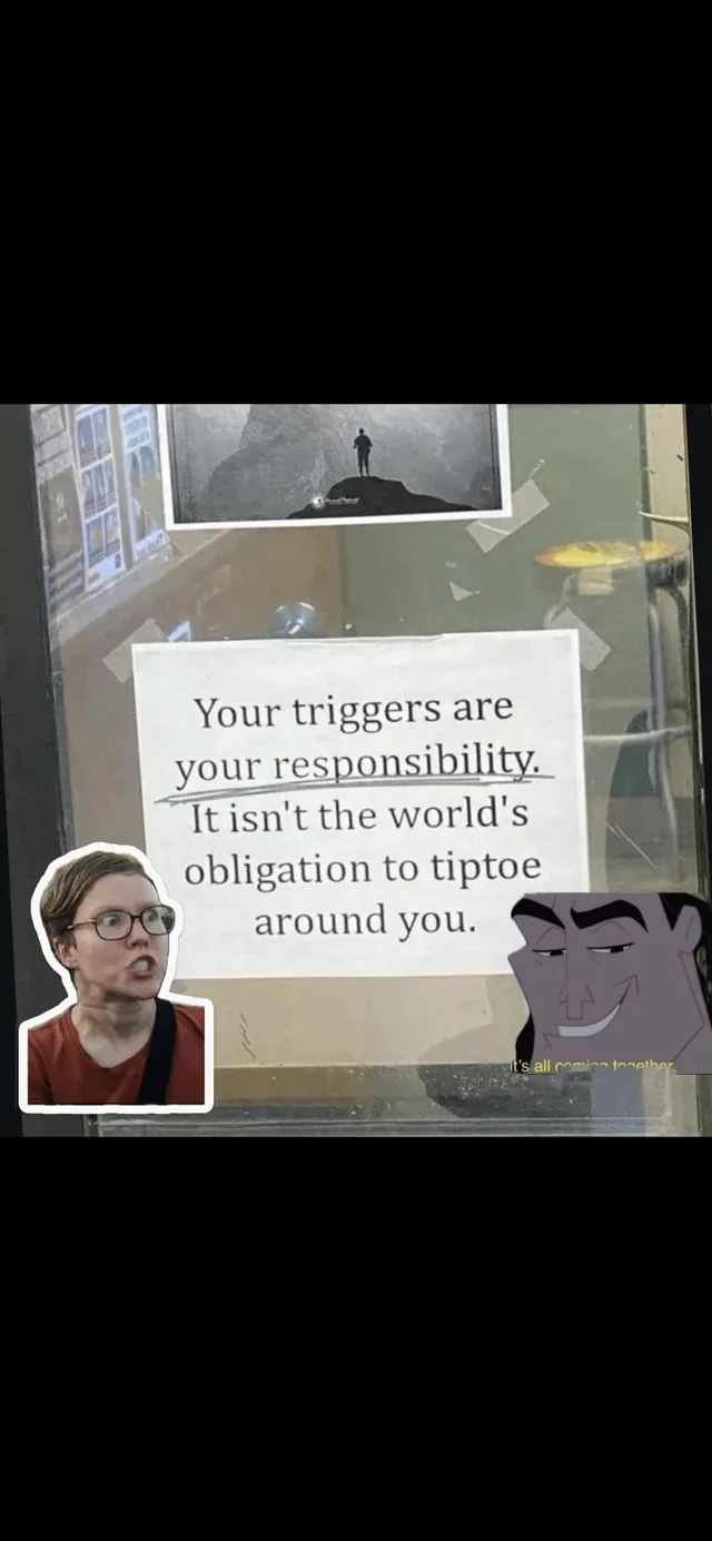 It’s so triggering! – Image