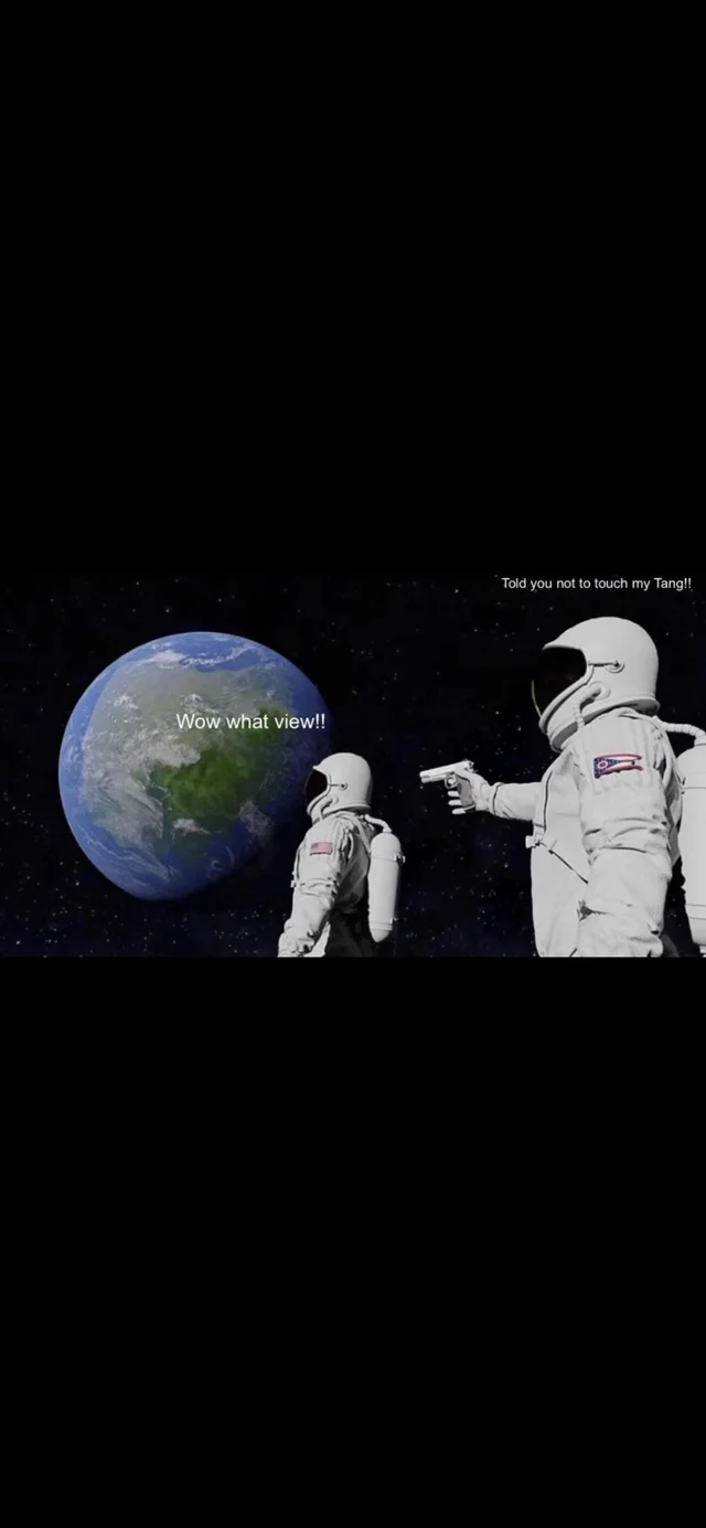 Astronauts don’t mess around #1 – Image
