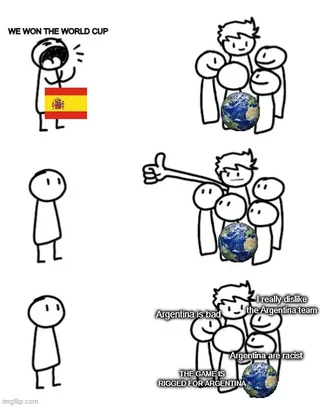 Argentina is bad and racist (I know because I saw it on Reddit) /s #1 – Image