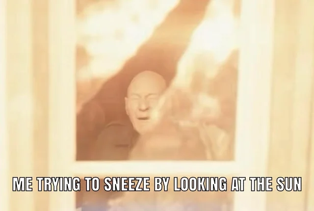 Photosensitive sneezers unite #1 – Image