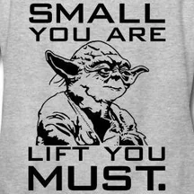 When your gym motivation comes from a 900-year-old Jedi. #1 – Image
