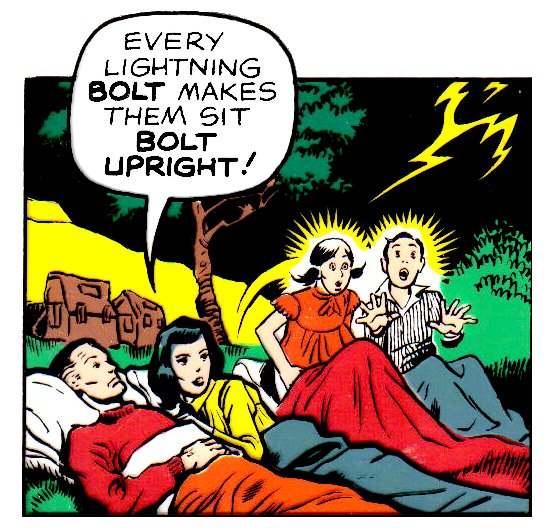 EVERY LIGHTNING BOLT MAKES THEM SIT BOLT UPRIGHT! #1 – Image