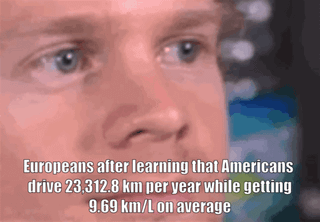 This is why $5/gal, or 1,15€/L, is a big deal here. – Image